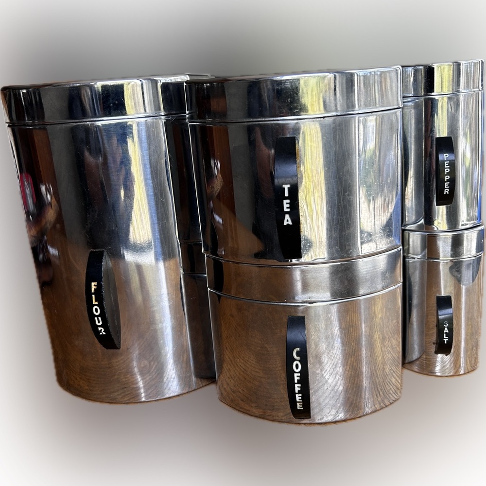 Vintage Kromex Canister Set